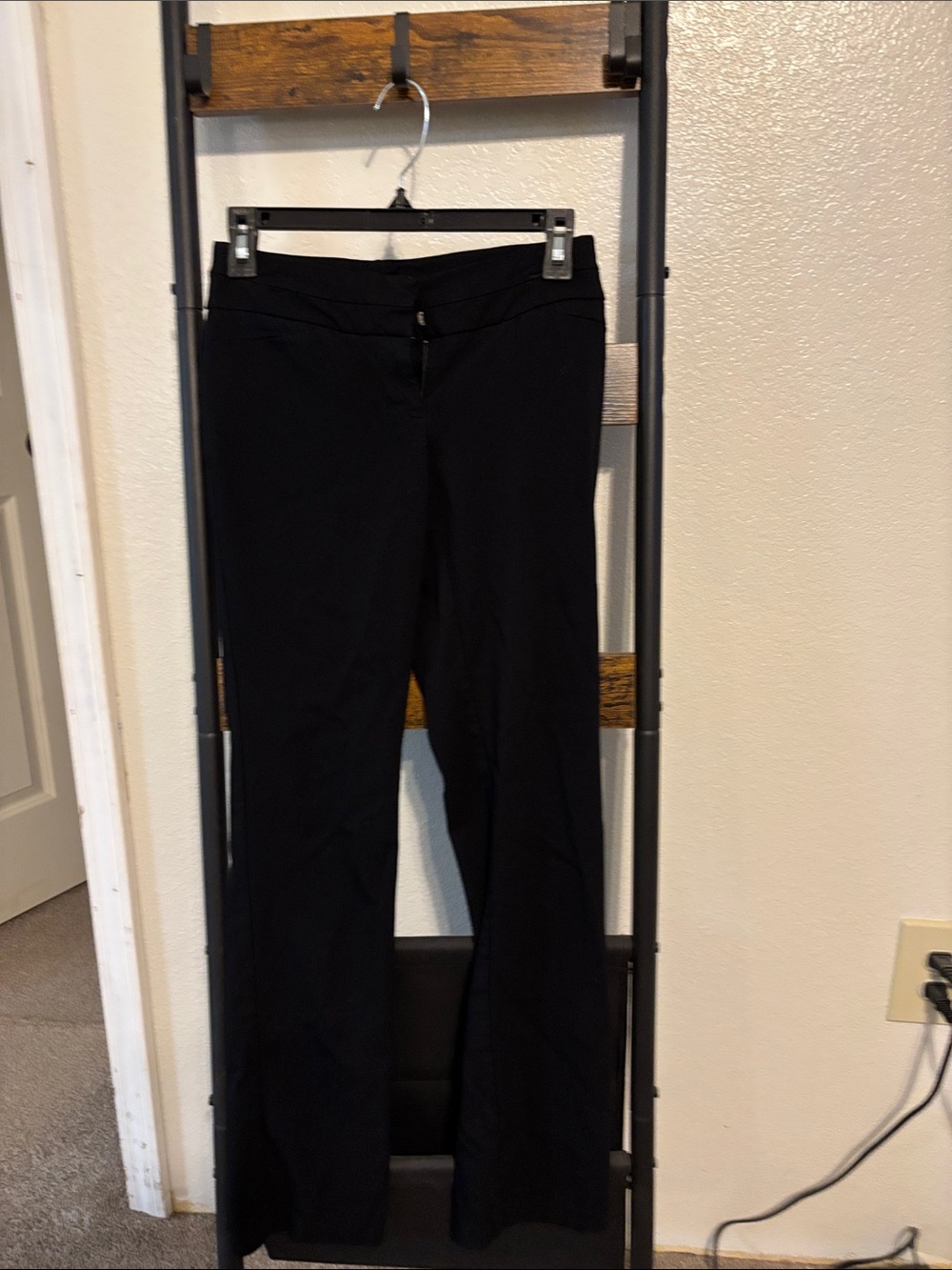 HeartSoul Women's Black Boot Cut Dress Pants